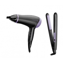 Remington - Style Essentials Gift Set - Hair Dryer & Straightener D3016GP - Beauty