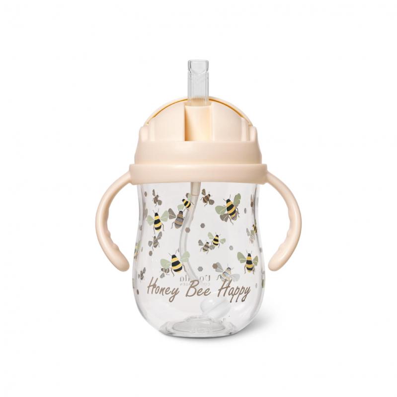 Vanilla Copenhagen - Straw Bottle - Tritan - Honeybee - 300 ml (STBS7725) - Baby and Children Vanilla Copenhagen - Straw Bottle - Tritan - Honeybee - 300 ml (STBS7725) - Baby and Children