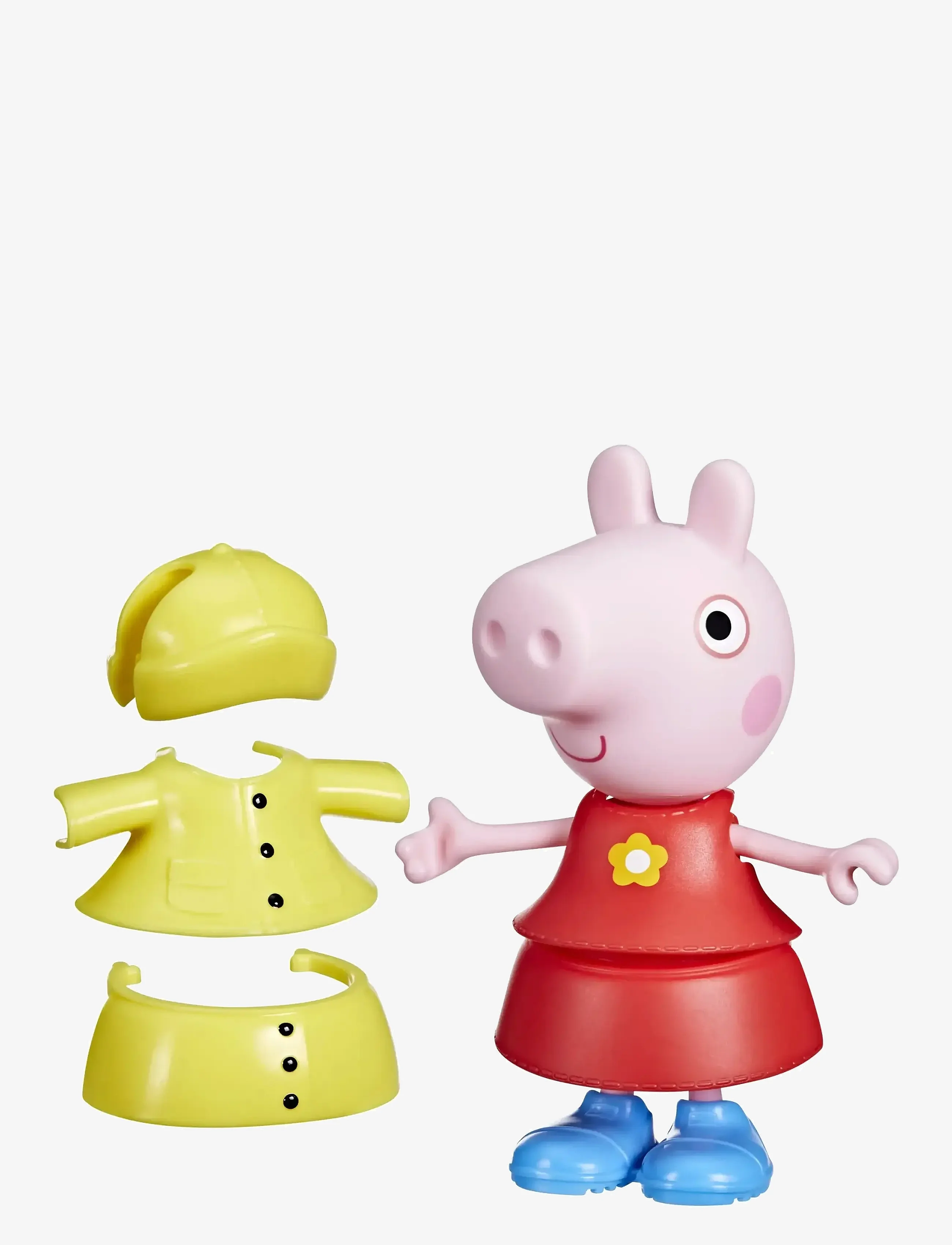 Peppa Pig - Peppa & Friends Dress Up 15 cm - Rainy Day - Toys