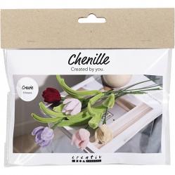 Mini DIY Kit - Chenille flowers - Toys