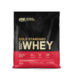 Optimum Nutrition - Gold Standard 100% Whey - Delicious Strawberry - Health and Personal Care