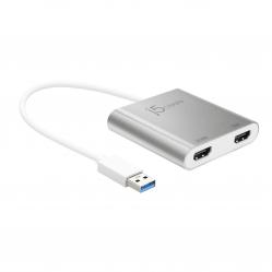 J5create - USB 3.0 To Dual HDMI Multi-Monitor Adapter - Computers