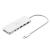 J5create - Eco-Friendly USB-C Multi-Port Hub With Power Delivery - White - Computers