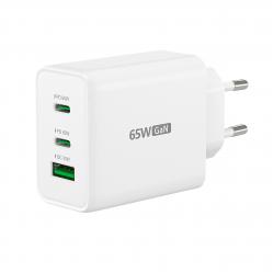 J5create - 65W GaN USB-C 3-Port Charger - EU - Computers