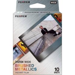 Fuji - Instax Wide Instant Film 10 shots Brushed Metal - Electronics