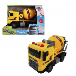 Motor 112 - Cement mixer truck w/light and sound 1:20 - Toys