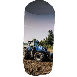 Sleeping Bag - 140+30 x 70 cm - Tractor (180001) - Baby and Children