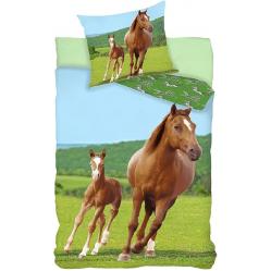 Bed Linen - Adult Size 140 x 200 cm - Horse with Foal (1000513) - Baby and Children
