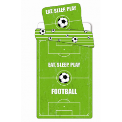 Bed Linen - Adult Size 140 x 200 cm - Football Field (1000913) - Baby and Children