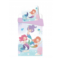 Bed Linen - Adult Size 140 x 200 cm - Mermaid (1029335) - Baby and Children