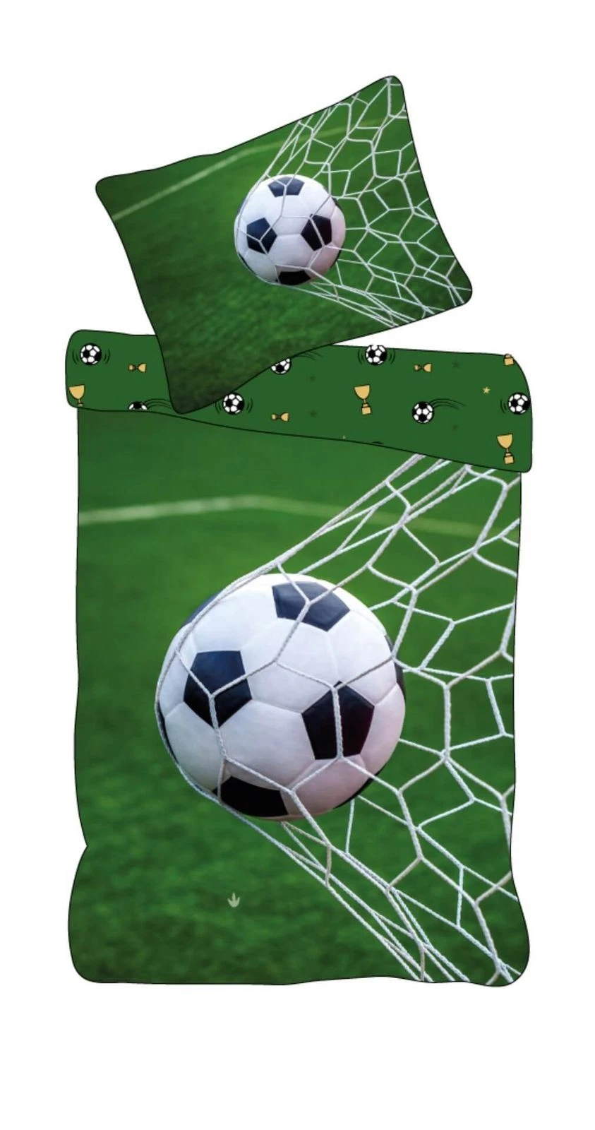 Bed Linen - Adult Size 140 x 200 cm - Football (1029442) - Baby and Children