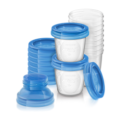 Philips Avent - Breast Milk Storage Containers 10 pieces - Baby and Children