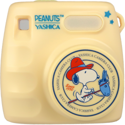 Yashica - Peanuts Mini Digital Camera - Cream - Electronics