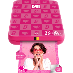 Kodak - Step Printer Slim Barbie Printer - Electronics