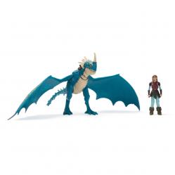 Dragons Movie - Viking and Deluxe Dragon - Deadly Naddder + Astrid - Toys