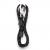Woolly Wolf - Rope Leash Black - 180 cm  - 10mm - Pet Supplies