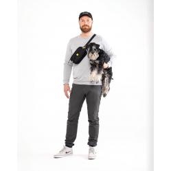 Woolly Wolf - Alpha 360 Hip Pack - Black - Pet Supplies