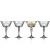 Lyngby Glas - Crystal Melodia Champagne Coupes - 26 cl - Set of 4 - Home and Kitchen