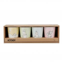 Moomin - 100% Melamine Tableware 4 Tumbler Set (800038) - Toys