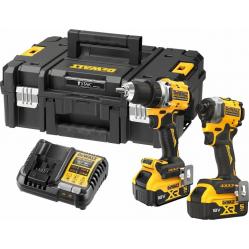 DeWalt DCK2051P2T-QW 18V XR Cordless Combo Kit - Tools and Home Improvements
