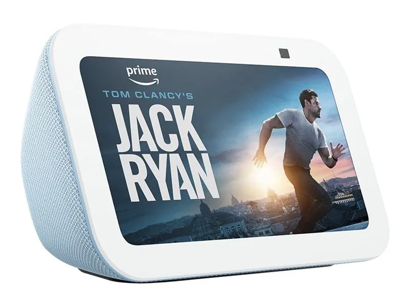 Amazon – Echo Show 5 (3rd Gen) – Smart Display with Alexa Cloud Blue - Electronics