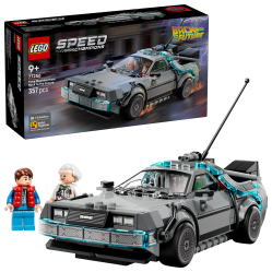 LEGO - Speed Champions - Time Machine from Back to the Future (77256) - Toys