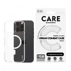 CARE by Panzerglass -  iPhone 16 Pro Max Case Urban Combat White MagSafe - Electronics