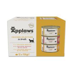 Applaws -  Multipack Chicken selection in broth - 12x156g - Pet Supplies