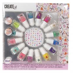 Create It! - Nail Polish Set Mermaid 16 Bottles (84515BV1) - Toys