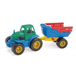 Dantoy - Classic Recycled tractor with trailer (1435) - Toys