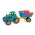 Dantoy - Classic Recycled tractor with trailer (1435) - Toys