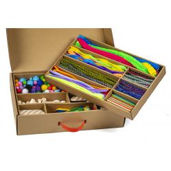 Hobby box with approx. 3000 parts (736570) - Toys