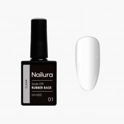 Nailura - Rubber Base 1 - Clear - 10 ml - Beauty