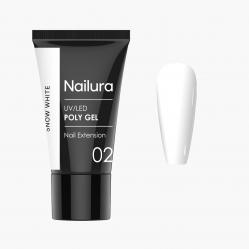 Nailura - Poly Gel 2 - Snow White - 30 ml - Beauty