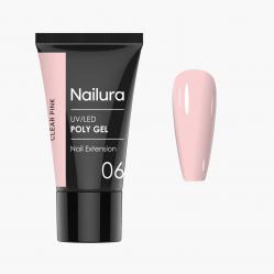 Nailura - Poly Gel 6 - Clear Pink - 30 ml - Beauty