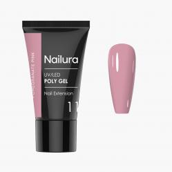Nailura - Poly Gel 11 - Pomegranate Pink - 30 ml - Beauty