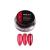 Nailura - Chrom Powder - Red - Beauty
