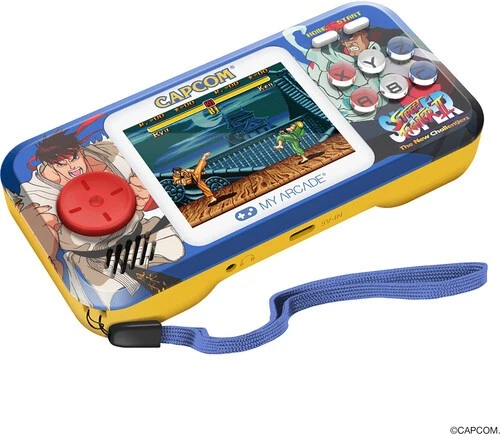 My Arcade - Super Street Fighter II Portable Gaming System + Travel Case - Video Games and Consoles