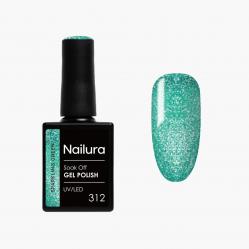 Nailura - Gel Polish 312 - Sparkling Green - 10 ml - Beauty