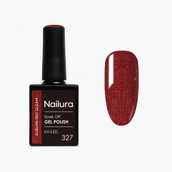 Nailura - Gel Polish 327 - Auburn Red Gleam - 10 ml - Beauty