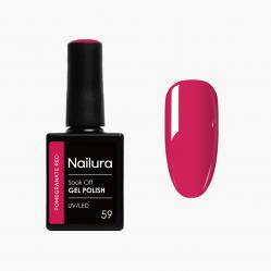 Nailura - Gel Polish 59 - Pomegranate Red - 10 ml - Beauty