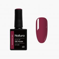 Nailura - Gel Polish 68 - Mahogany Red - 10 ml - Beauty