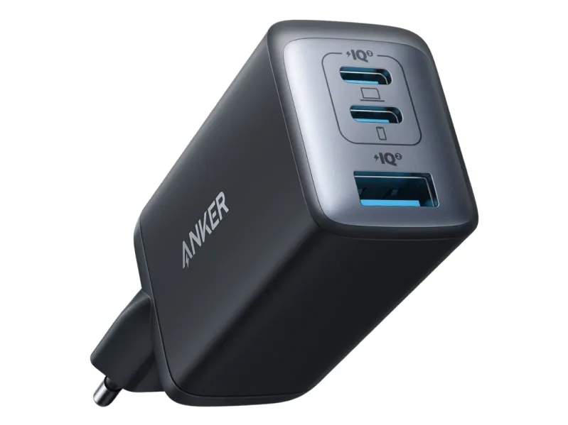Anker - PowerPort III 3-Port 65W Pod - Black - Electronics
