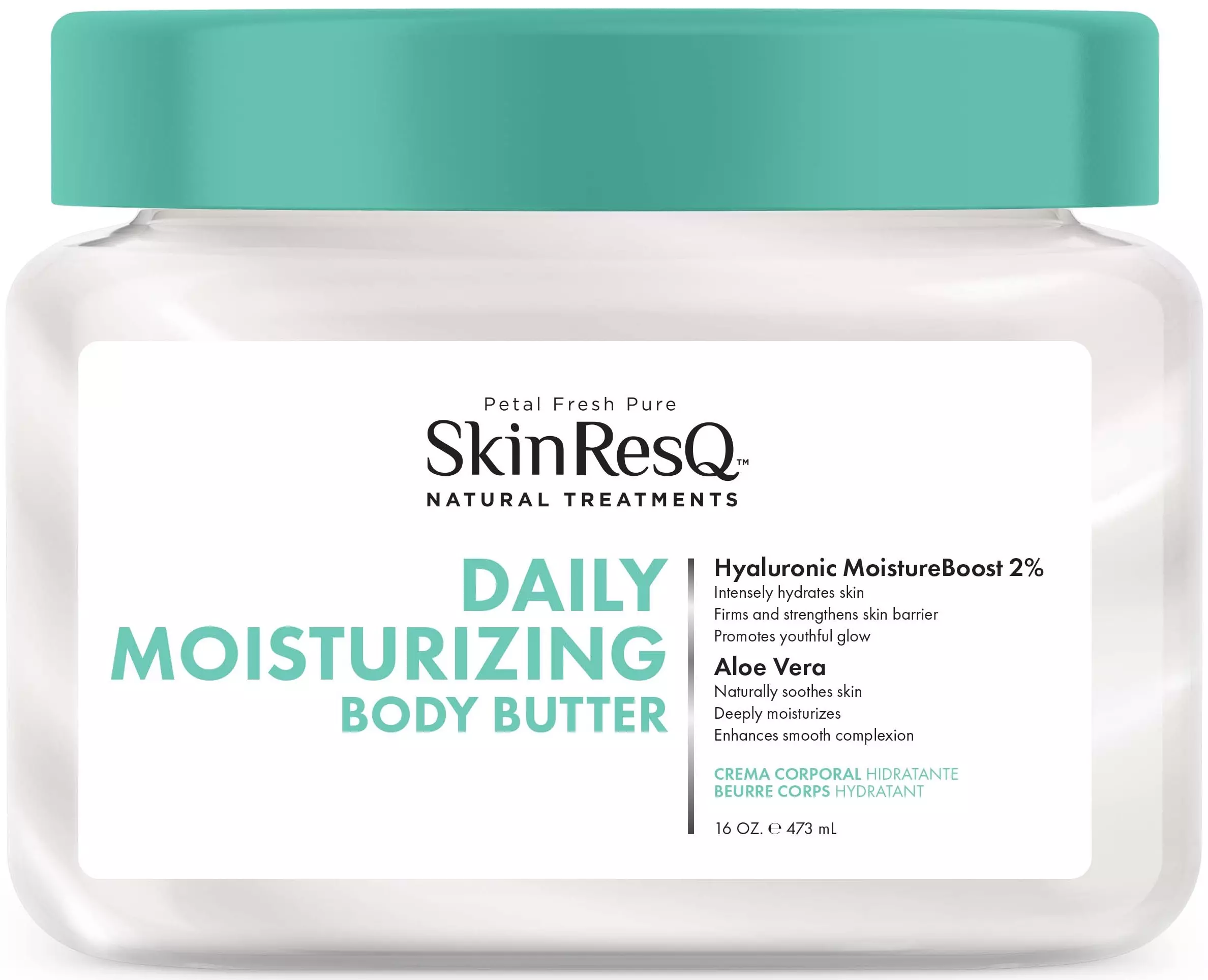 Petal Fresh - Skin ResQ Daily Moisturizing Body Butter - 473 ml. - Beauty