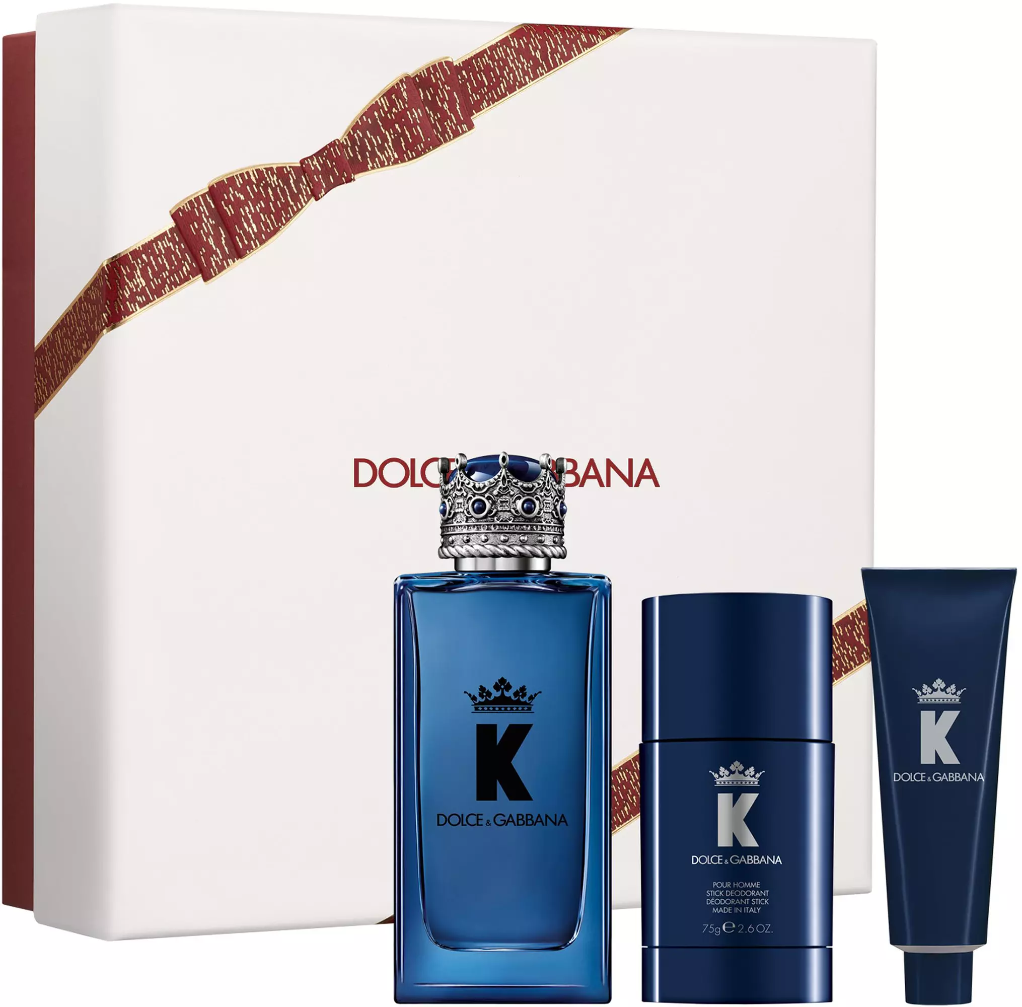 Dolce & Gabbana - K by Dolce&Gabbana EdP 100 ml + Deo Stick 75 ml + Shower Gel 50 ml - Giftset - Beauty