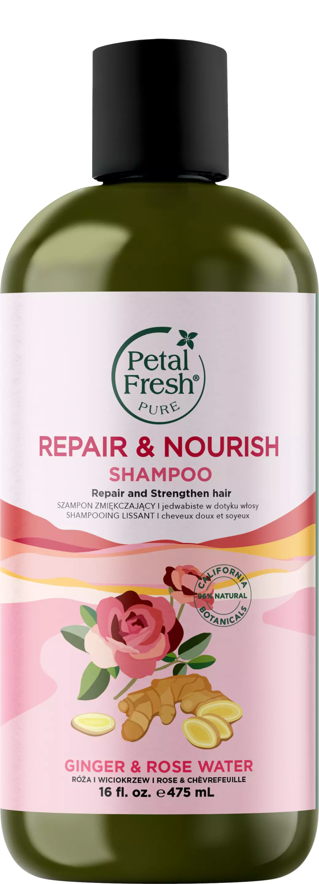 Petal Fresh - Pure Ginger & Rosewater Shampoo - Beauty
