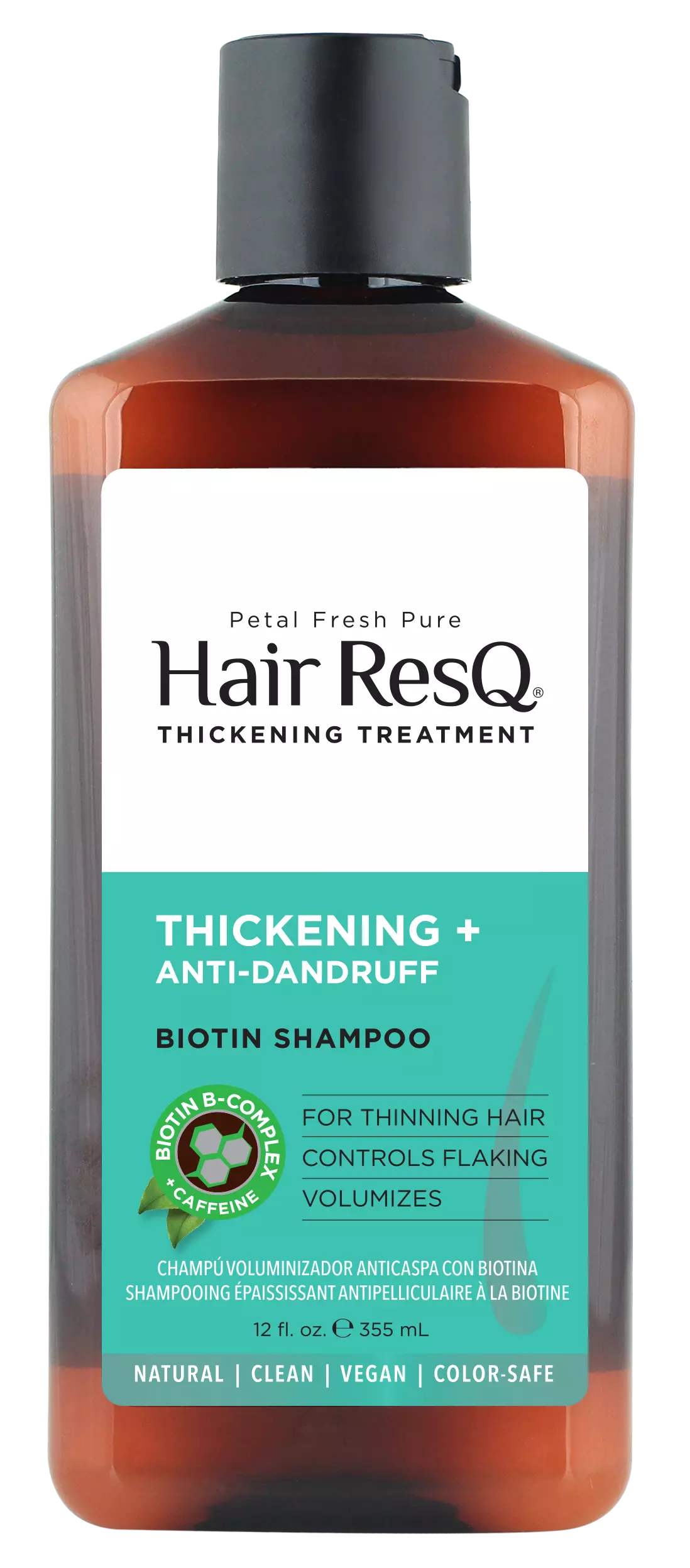 Petal Fresh - Hair ResQ Thickening Anti-Dandruff Shampoo - 355 ml. - Beauty
