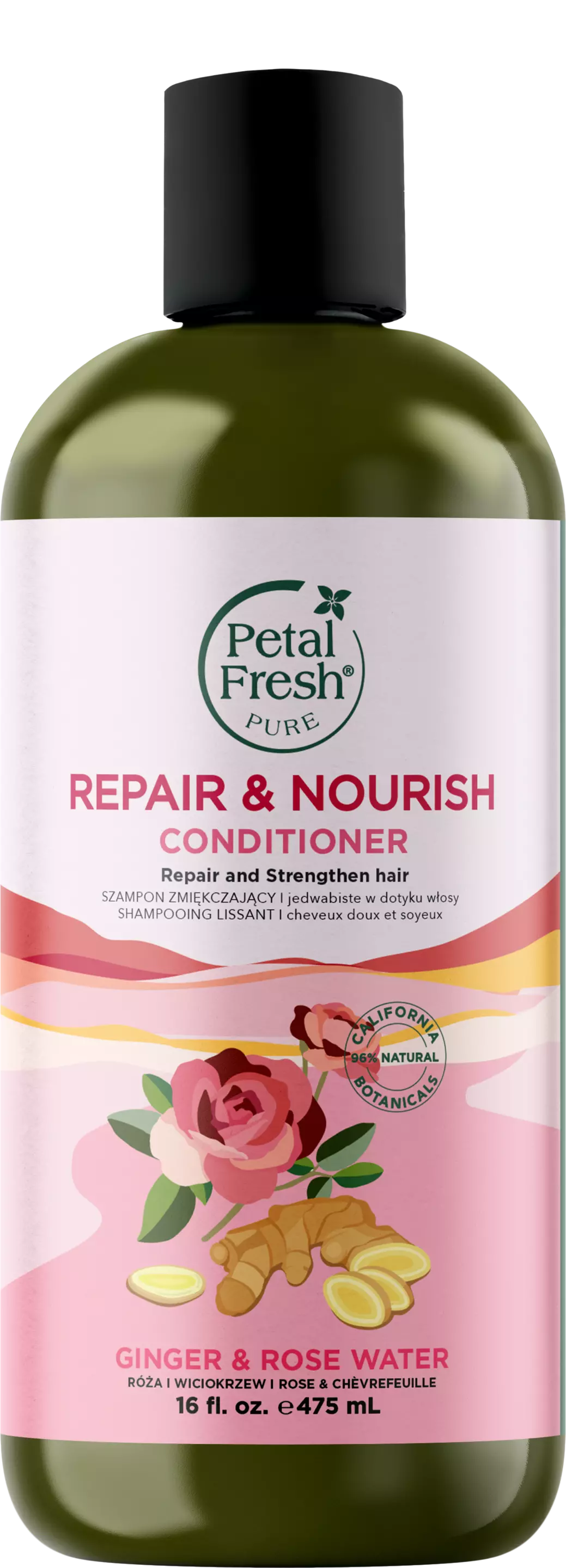 Petal Fresh - Pure Ginger & Rosewater Conditioner 475 ml - Beauty