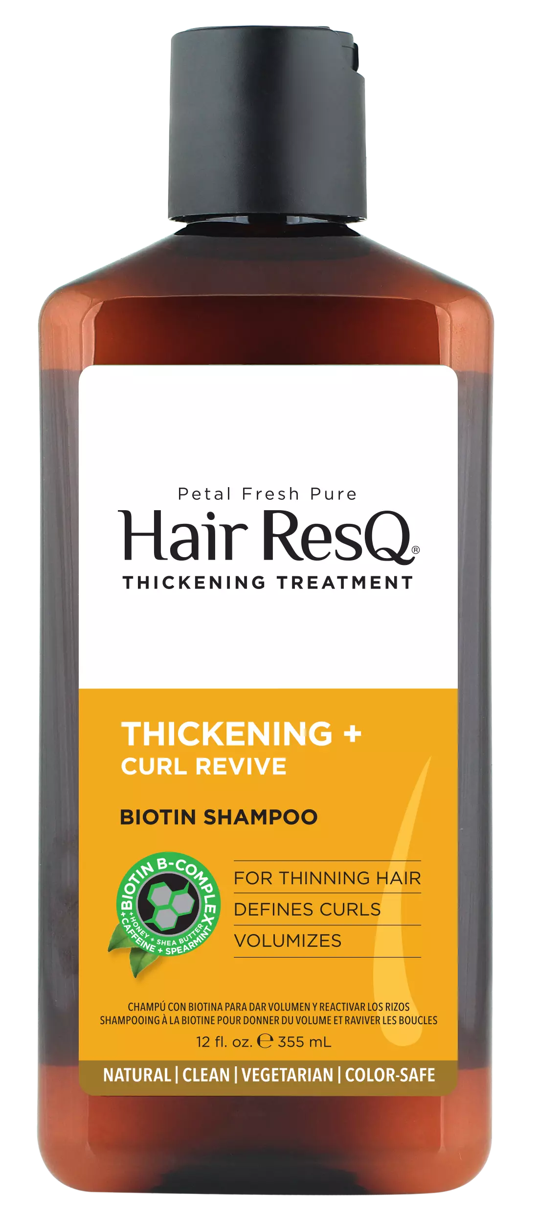Petal Fresh - Hair ResQ Thickening + Curl Revive Shampoo - 355 ml. - Beauty