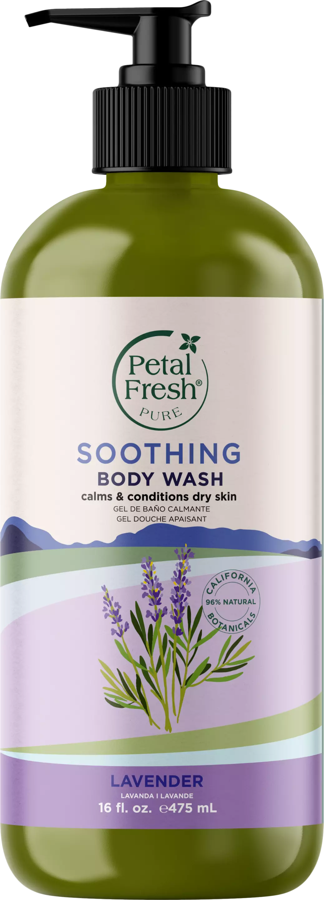 Petal Fresh - Pure Lavender Body Wash 475 ml - Beauty